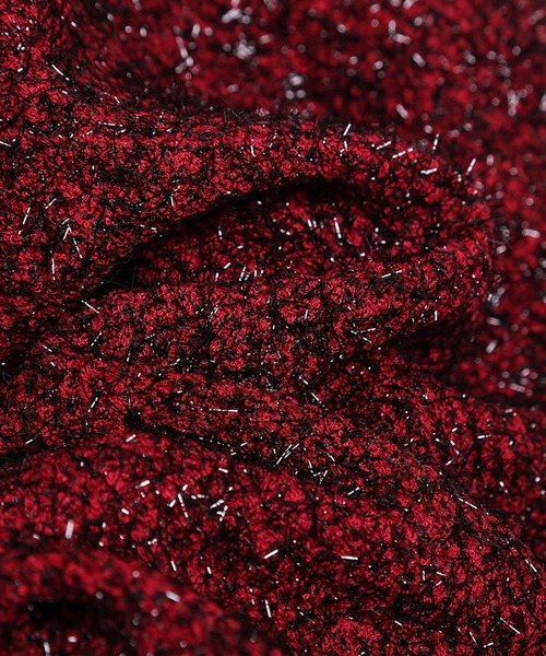 ROOPTOKYO（ループトウキョウ）の「▲グリッタージャンパースカート（ワンピース・レディース・ブラック/レッド・L/S/M）」の12枚目の写真