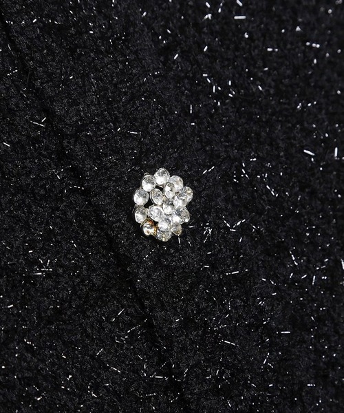 ROOPTOKYO（ループトウキョウ）の「▲グリッタージャンパースカート（ワンピース・レディース・ブラック/レッド・L/S/M）」の7枚目の写真