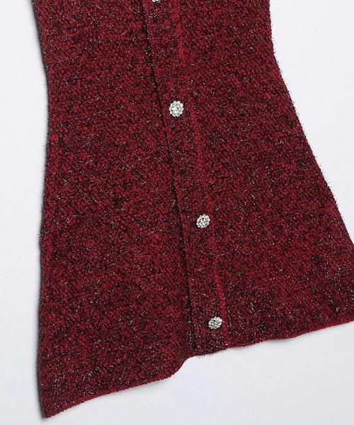 ROOPTOKYO（ループトウキョウ）の「▲グリッタージャンパースカート（ワンピース・レディース・ブラック/レッド・L/S/M）」の11枚目の写真