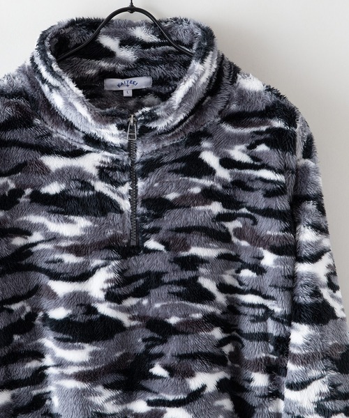 JEANS MATE(ジーンズメイト)の「【KAITEKI+】シャギーボア スタンド ハーフジップジャケット フロントジップ(ブルゾン・メンズ・その他2/その他1/その他3/その他・LARGE/MEDIUM/X-LARGE)」の2枚目の写真
