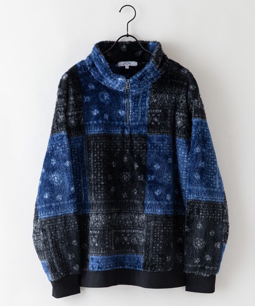 JEANS MATE(ジーンズメイト)の「【KAITEKI+】シャギーボア スタンド ハーフジップジャケット フロントジップ(ブルゾン・メンズ・その他2/その他1/その他3/その他・LARGE/MEDIUM/X-LARGE)」の7枚目の写真