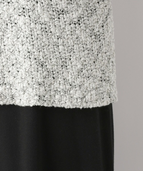 LEPSIM（レプシィム）の「ビスチェセットニットワンピース　970837（ワンピース・レディース・アイボリー/ブラック・FREE）」の21枚目の写真