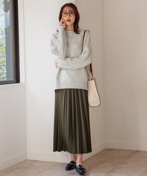 はぐまめ セール】フワフワHug meスタンドネックプルオーバー/904814（ニット