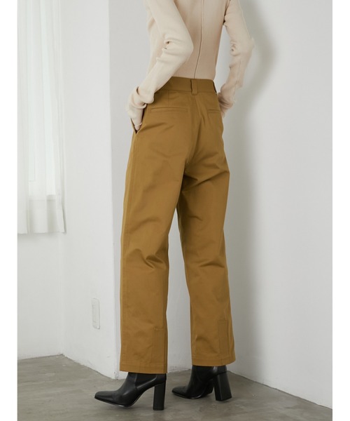 LA PEAU DE GEM デニム high waist straight denim pants – LA PEAU DE GEM