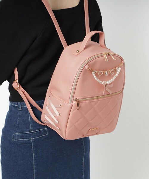 【23日限定価格】♡ピンク リュック 量産型 地雷系♡ プレゼントにも✩ 新品 リュック 地雷系 量産型 キッズ