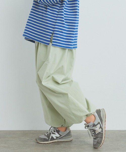 bulle de savon（ビュルデサボン）の「tuck tuck パンツ（その他パンツ・レディース・カーキ/ホワイト/ブルーグレー・FREE）」の22枚目の写真