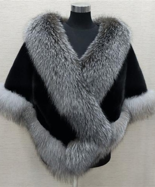 カーディガン エコファーBIGショールカーディガン レディース セール】エコファーBIGショールカーディガン（カーディガン