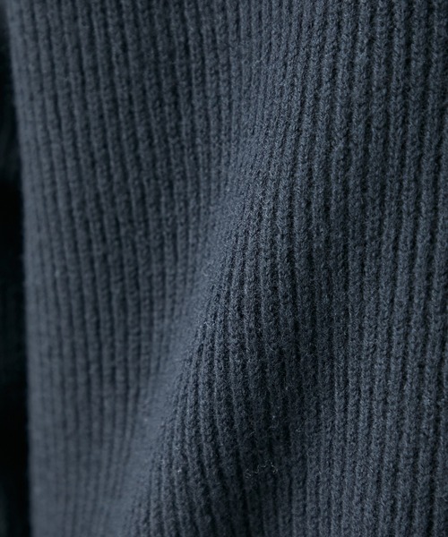 CULLNI(クルニ)の「STUDIOUS別注 DRIVERS KNIT(ニット/セーター・メンズ・ミント/ブラウン/ホワイト/ブラック・2/1)」の22枚目の写真