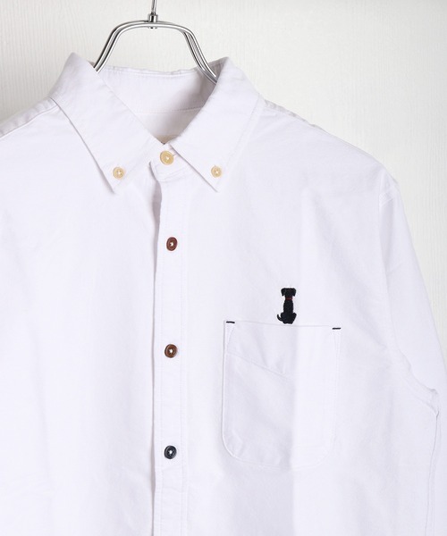 即完売品✨ トムブラウン オックスフォード 長袖シャツ イヌ ネコ ホワイト 入手困難✨ トムブラウン 長袖シャツ オックスフォードシャツ