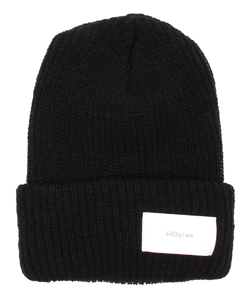 CIAOPANIC(チャオパニック)の「【400gram】KNITCAP(ニットキャップ/ビーニー・レディース・ライトベージュ/ブルー/カーキ/ブラック/オフホワイト/ライトグレー/チャコールグレー/グレー/ボルドー・FREE)」の3枚目の写真