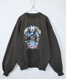 Starting Over | 裏毛 先染め プリント クルーネック/トレーナー/スウェット/プルオーバー/レディース メンズ ユニセックス(スウェット)