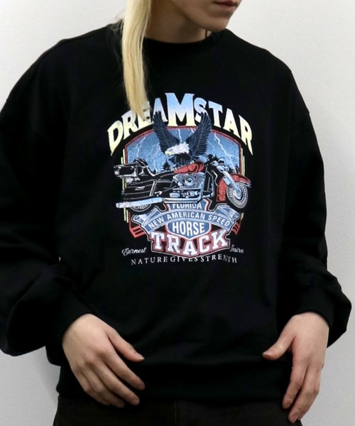 Starting Over（スターティングオーバー）の「裏毛 先染め プリント クルーネック/トレーナー/スウェット/プルオーバー（スウェット・メンズ・チャコールグレー/グレー系その他2/グレー系その他/ブラック系その他2/ブラック系その他/ブラック・M/L/XL）」の8枚目の写真