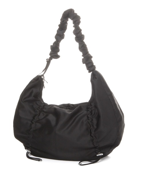 LAKOLE(ラコレ)の「FドロストハーフムーンショルダーBAG / 996083(ショルダーバッグ・レディース・ブラック/グレー/オフホワイト・FREE)」の18枚目の写真