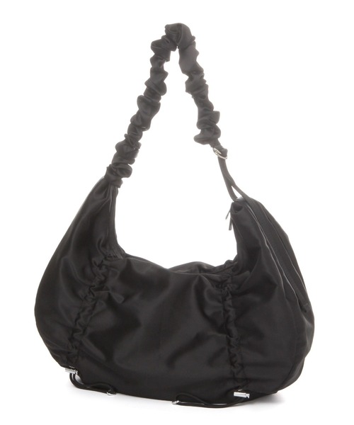 LAKOLE(ラコレ)の「FドロストハーフムーンショルダーBAG / 996083(ショルダーバッグ・レディース・ブラック/グレー/オフホワイト・FREE)」の11枚目の写真