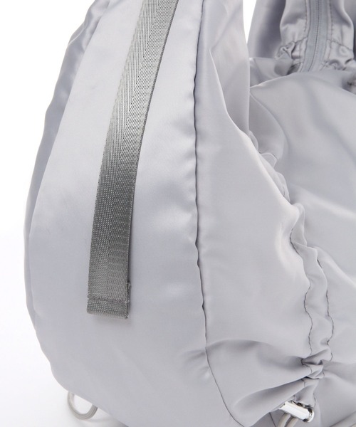 LAKOLE(ラコレ)の「FドロストハーフムーンショルダーBAG / 996083(ショルダーバッグ・レディース・ブラック/グレー/オフホワイト・FREE)」の10枚目の写真