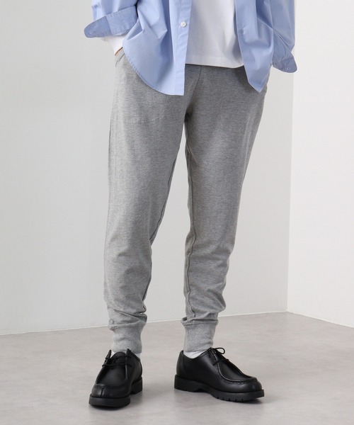 FUNALIVE(ファンアライブ)の「Cut jogger pants / カットジョガーパンツ unisex(スウェットパンツ・メンズ・ブラック/杢グレー/チャコールグレー・M/L/XL)」の15枚目の写真