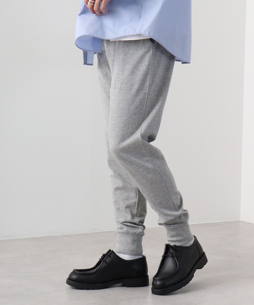 FUNALIVE(ファンアライブ)の「Cut jogger pants / カットジョガーパンツ unisex(スウェットパンツ・メンズ・ブラック/杢グレー/チャコールグレー・M/L/XL)」の16枚目の写真