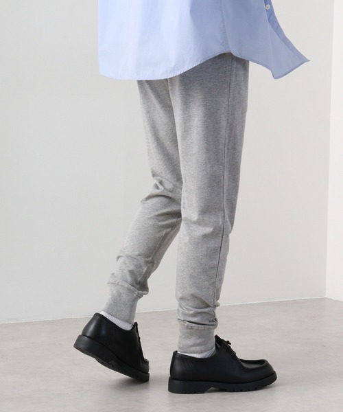 FUNALIVE(ファンアライブ)の「Cut jogger pants / カットジョガーパンツ unisex(スウェットパンツ・メンズ・ブラック/杢グレー/チャコールグレー・M/L/XL)」の18枚目の写真