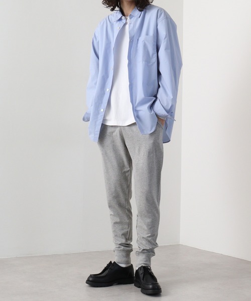FUNALIVE(ファンアライブ)の「Cut jogger pants / カットジョガーパンツ unisex(スウェットパンツ・メンズ・ブラック/杢グレー/チャコールグレー・M/L/XL)」の19枚目の写真