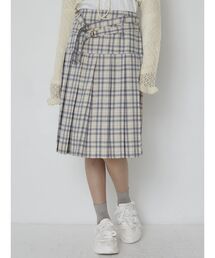 merry jenny | checkミディプリーツスカート(スカート)