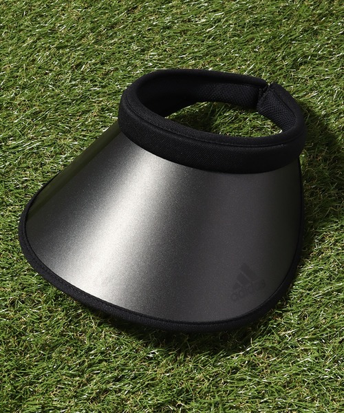 adidas（アディダス）の「【adidas/アディダス】3ストライプ クリップサンバイザー（サンバイザー・レディース・ブラック/ネイビー・FREE）」の5枚目の写真