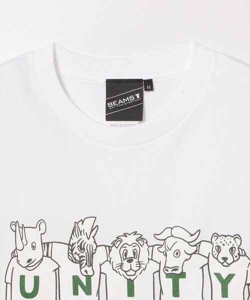 BEAMS T(ビームスティー)の「BEAMS T / UNITY Tシャツ(Tシャツ/カットソー・メンズ・ホワイト/ブラック・M/L/S/XL)」の12枚目の写真