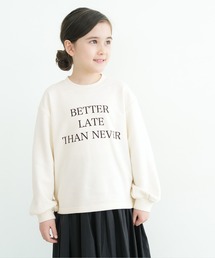 coca（coca） | キッズ パール付きロゴスウェット(スウェット)