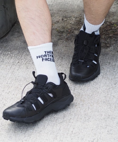 THE NORTH FACE（ザノースフェイス）の「【THE NORTH FACE】TNF Jacquard Logo 3P Crew（ソックス/靴下・メンズ・ホワイト×ブラック/ブラック×ホワイト・MEDIUM/SMALL/LARGE）」の6枚目の写真