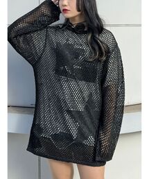 jouetie | スターモチーフメッシュニット(ニット/セーター)