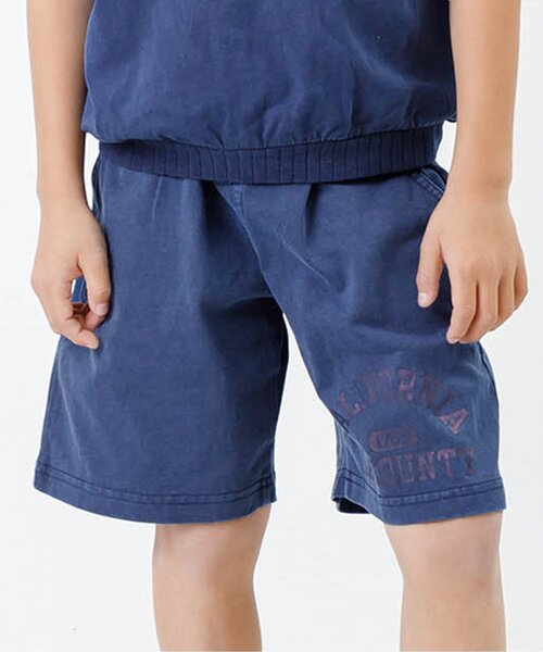 F.O.KIDS（エフオーキッズ）の「ワイドカットハーフパンツ（その他パンツ・キッズ・グリーン/ネイビー/ブラウン/マスタード・140/95/120/110/100/90/130/80/150）」の3枚目の写真