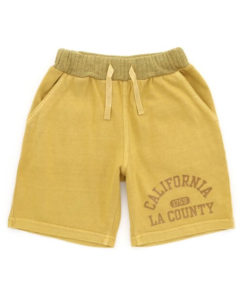 F.O.KIDS（エフオーキッズ）の「ワイドカットハーフパンツ（その他パンツ・キッズ・グリーン/ネイビー/ブラウン/マスタード・140/95/120/110/100/90/130/80/150）」の4枚目の写真