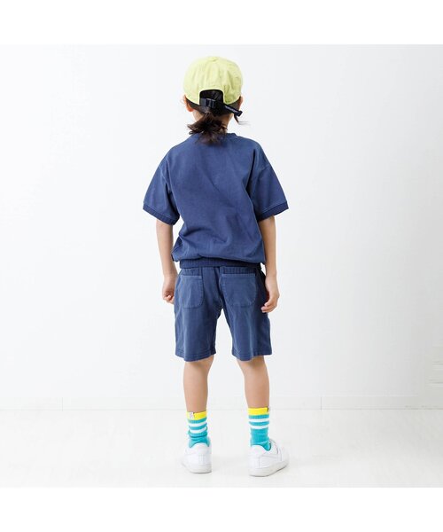 F.O.KIDS（エフオーキッズ）の「ワイドカットハーフパンツ（その他パンツ・キッズ・グリーン/ネイビー/ブラウン/マスタード・140/95/120/110/100/90/130/80/150）」の8枚目の写真