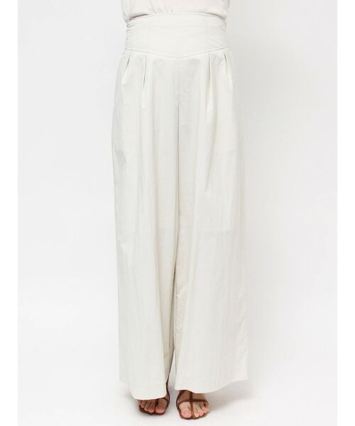 LAGUNAMOON(ラグナムーン)の「コルセットワイドパンツ(その他パンツ・レディース・ブラック/アイボリー・MEDIUM/SMALL)」の8枚目の写真