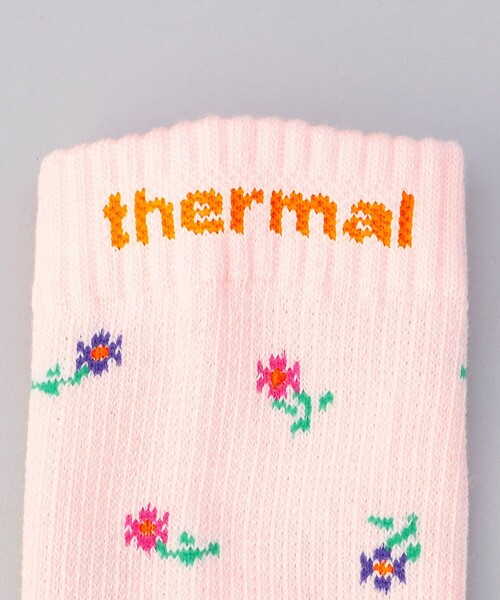 ROSTER SOX(ロスターソックス)の「ROSTER SOX/ロスターソックス Thermal/サーマル/ソックス(ソックス/靴下・レディース・ピンク・ONE SIZE)」の4枚目の写真