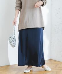 F by ROSSO | F by ROSSO　サテンマーメイドスカート(スカート)