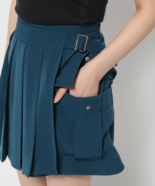 HARE（ハレ）の「サイドプリーツショートパンツ(HARE)（その他パンツ・レディース・ブラック/ブルー・FREE）」の13枚目の写真