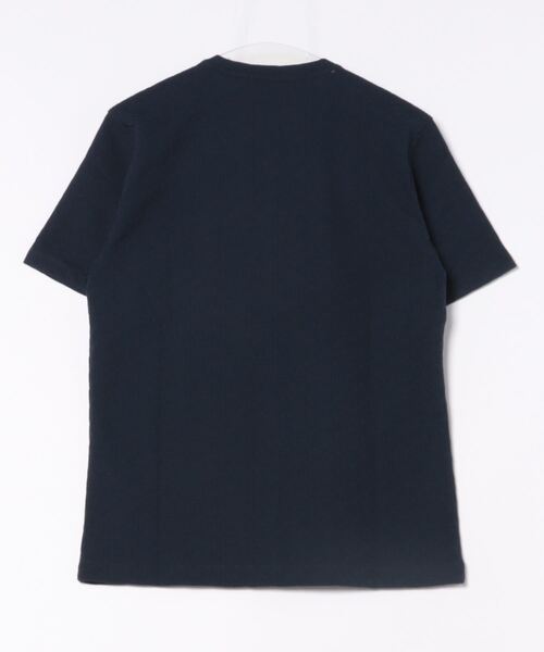 HIDEAWAYS NICOLE（ハイダウェイニコル）の「幾何学柄Ｖネック半袖プルオーバー（Tシャツ/カットソー・メンズ・オフホワイト/ブラック/シルバーグレー/ネイビー/スモークピンク・MEDIUM/LARGE/X-LARGE）」の21枚目の写真