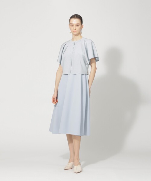 【セール】レーヨンナイロンストレッチ フレアスリーブボレロ（カーディガン/ボレロ）｜EPOCA（エポカ）