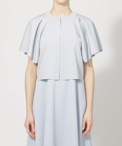 【セール】レーヨンナイロンストレッチ フレアスリーブボレロ（カーディガン/ボレロ）｜EPOCA（エポカ）