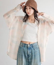 LOWRYS FARM | シアーシャツＬＳ 986886(シャツ/ブラウス)