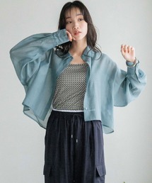 LOWRYS FARM | シアーシャツＬＳ 986886(シャツ/ブラウス)