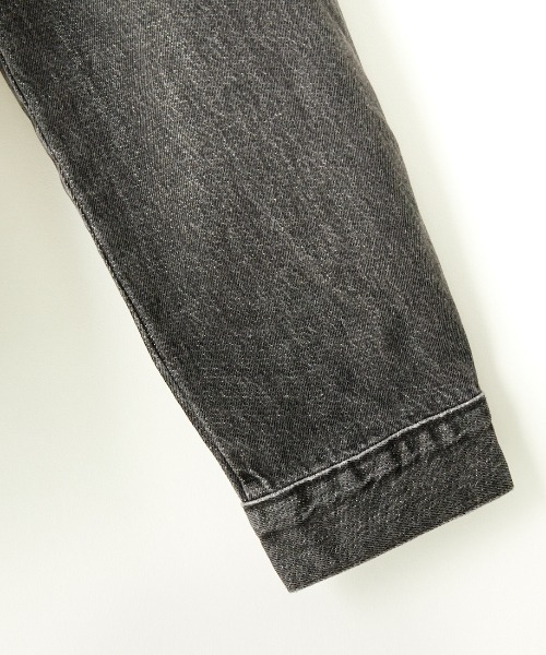 Levi's（リーバイス）の「[LEVI’S/リーバイス] TYPE 1 TRUCKER デニムジャケット（デニムジャケット・レディース・ライトインディゴブルー/ブラック・M/L/XL）」の8枚目の写真
