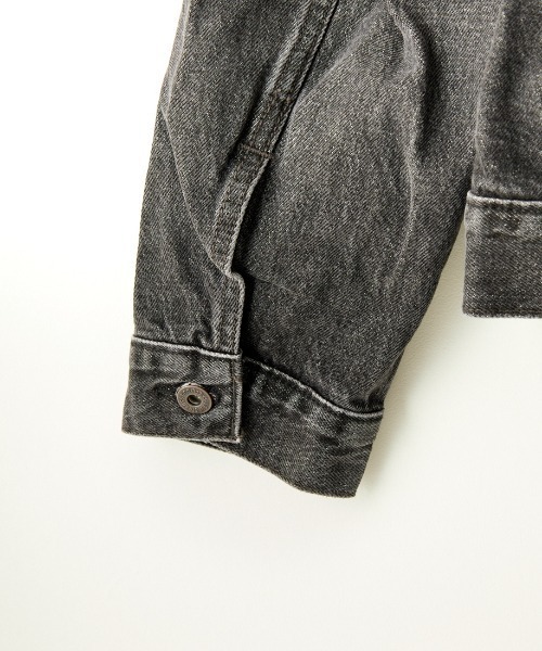 Levi's（リーバイス）の「[LEVI’S/リーバイス] TYPE 1 TRUCKER デニムジャケット（デニムジャケット・レディース・ライトインディゴブルー/ブラック・M/L/XL）」の10枚目の写真