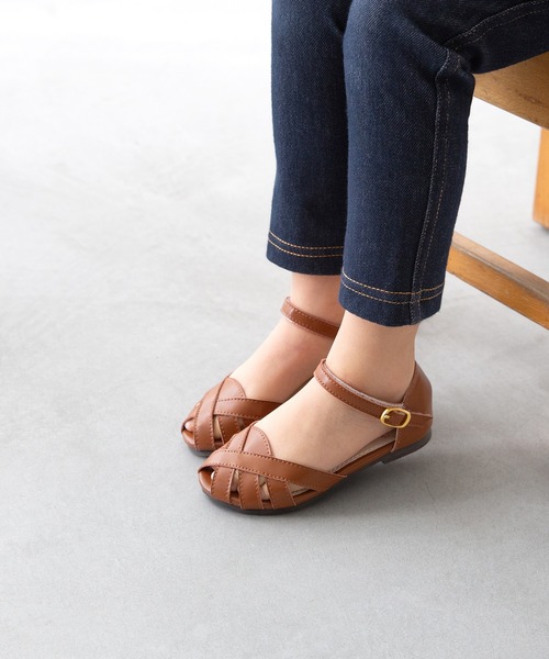 menue（メヌエ）の「面ファスナー付き ストラップ キッズサンダル（サンダル・キッズ・シルバー/ブラウン/ホワイト・15.0cm/16.0cm/17.0cm/18.0cm/19.0cm/20.0cm/21.0cm）」の19枚目の写真