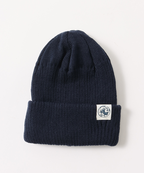 JOURNAL STANDARD(ジャーナルスタンダード)の「OUGHT / オウト KNIT CAP(ニットキャップ/ビーニー・メンズ・グレー/ブラック/レッド/ネイビー・FREE)」の3枚目の写真