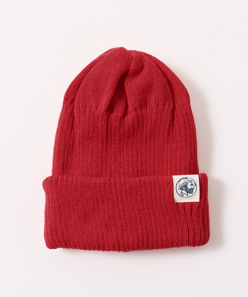 JOURNAL STANDARD(ジャーナルスタンダード)の「OUGHT / オウト KNIT CAP(ニットキャップ/ビーニー・メンズ・グレー/ブラック/レッド/ネイビー・FREE)」の4枚目の写真