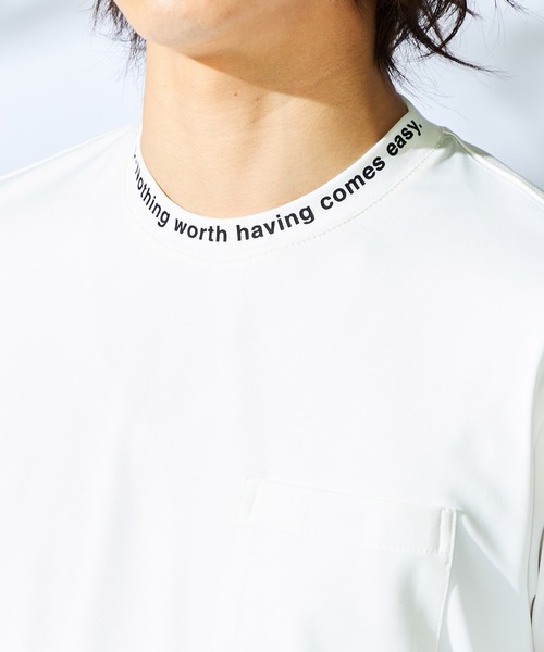 HIDEAWAYS NICOLE（ハイダウェイニコル）の「【20周年記念】ロゴプリント半袖Ｔシャツ（Tシャツ/カットソー・メンズ・ブラック/オフホワイト・MEDIUM/LARGE/X-LARGE）」の7枚目の写真