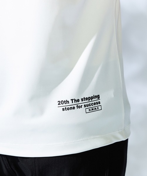 HIDEAWAYS NICOLE（ハイダウェイニコル）の「【20周年記念】ロゴプリント半袖Ｔシャツ（Tシャツ/カットソー・メンズ・ブラック/オフホワイト・MEDIUM/LARGE/X-LARGE）」の12枚目の写真