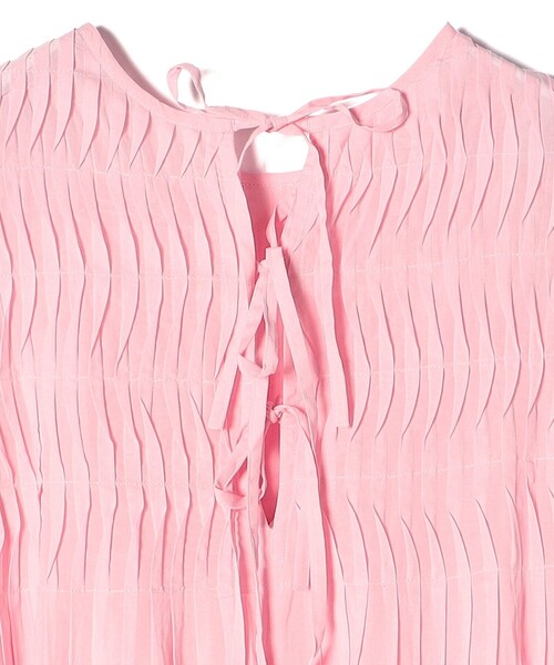 シワ加工2WAYワンピース【torrazzo donna】ピンク Torrazzo Donna（トラッゾドンナ）の「【SHIPS別注】TORRAZZO