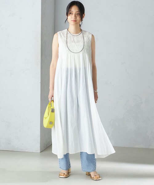 TORRAZZO DONNA ブラック ノースリーブチュニック　SHIPS TORRAZZO DONNA ブラック ノースリーブチュニック SHIPS